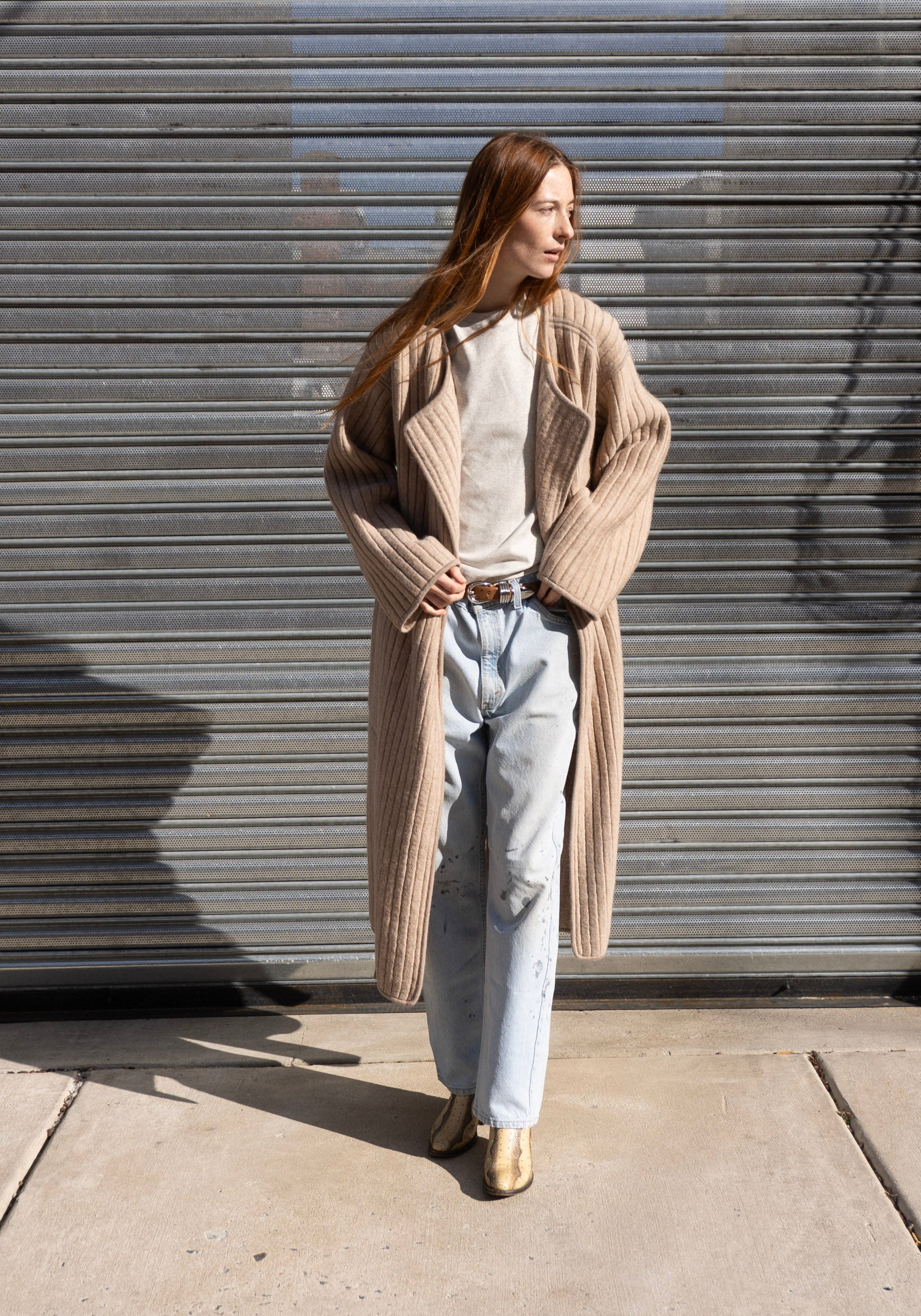 Lauren Manoogian Tami Coat in Oak – VESTIGE