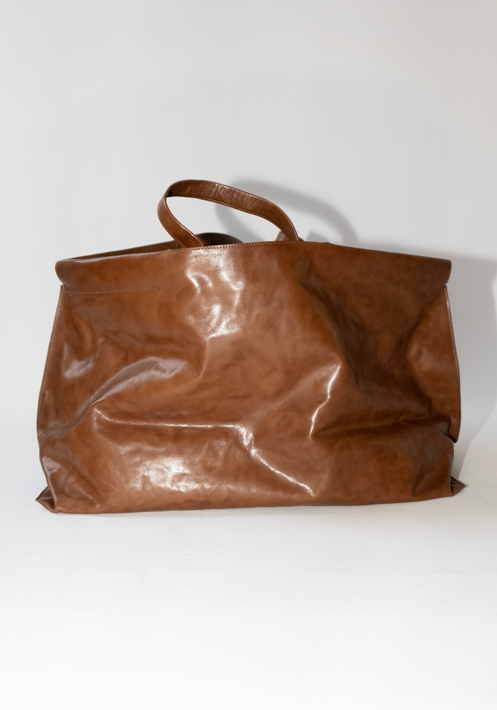 Bea Mombaers XL Shopper Bag Cognac – VESTIGE