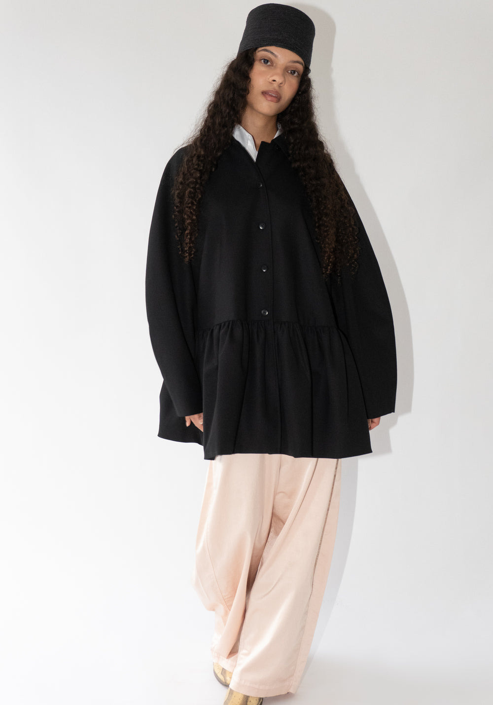 Cordera Handmade Fez Hat in Black