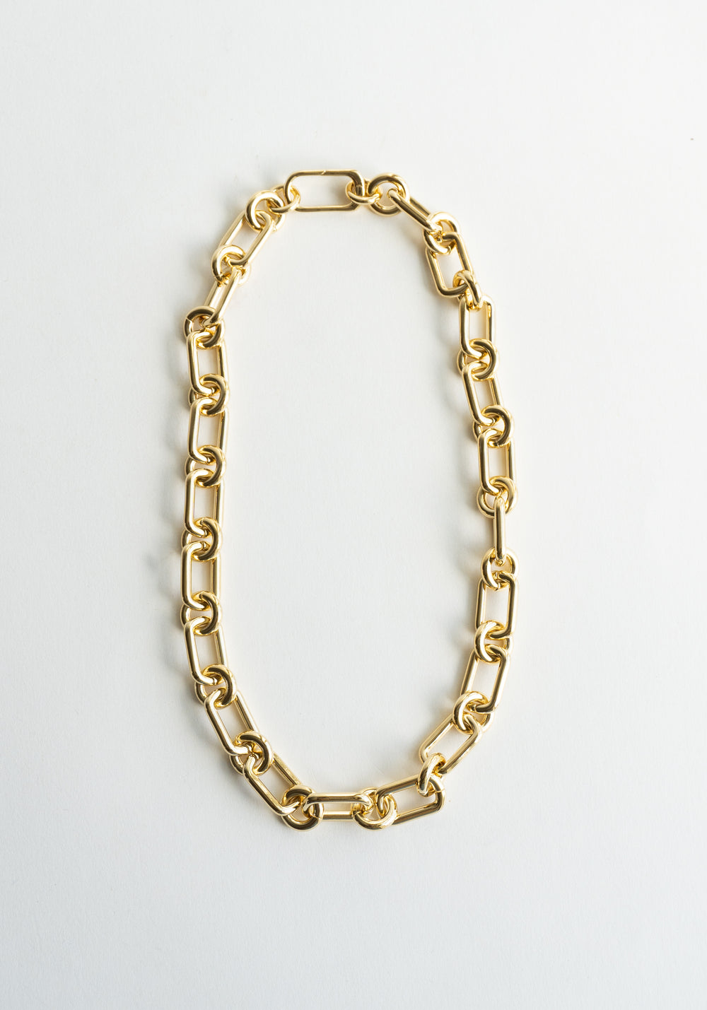 Laura Lombardi Cresca Necklace in Brass