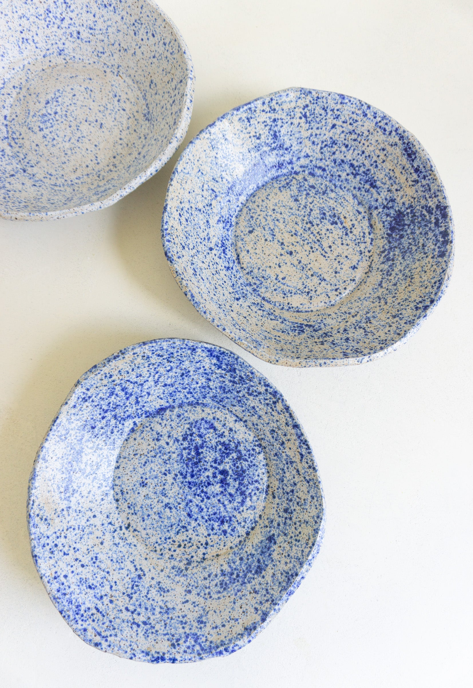 Lidded Bowl, Speckled Collection - 10 oz Blue Speckle