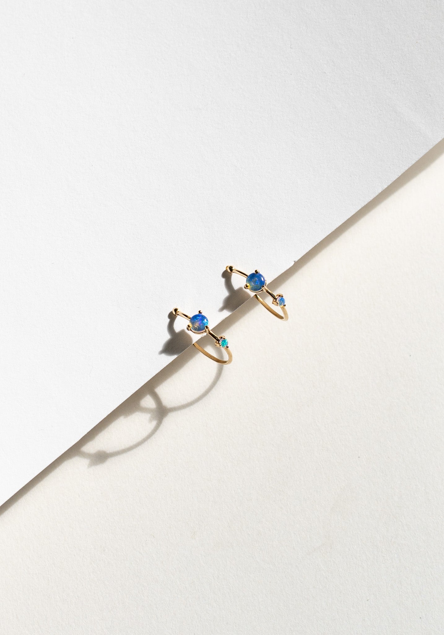 Wwake on sale opal earrings