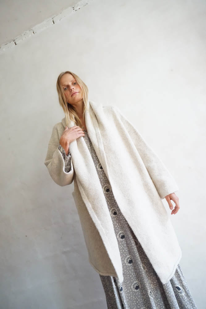 Lauren Manoogian Capote Coat in Hessian