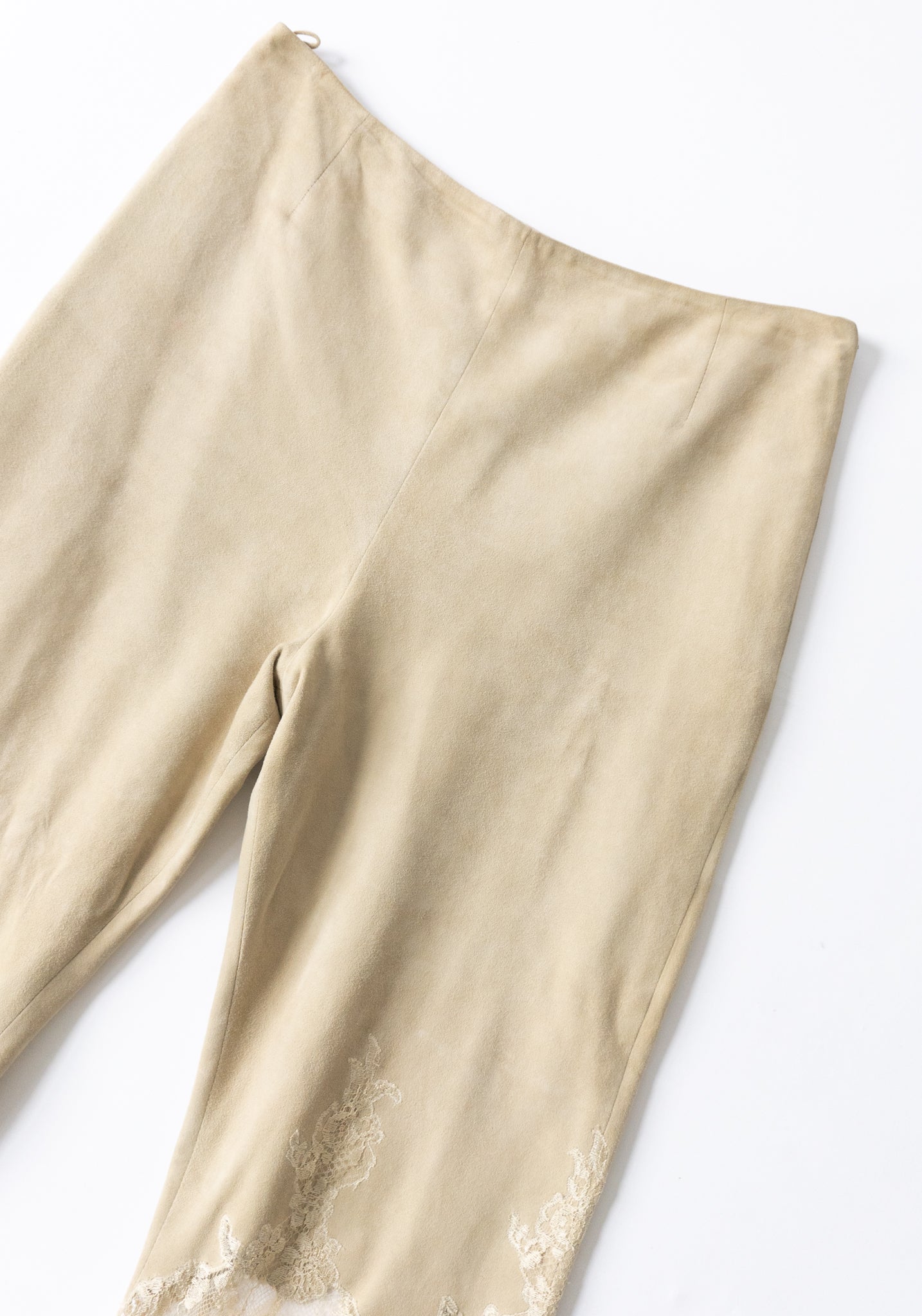 Vintage Valentino Suede Pants