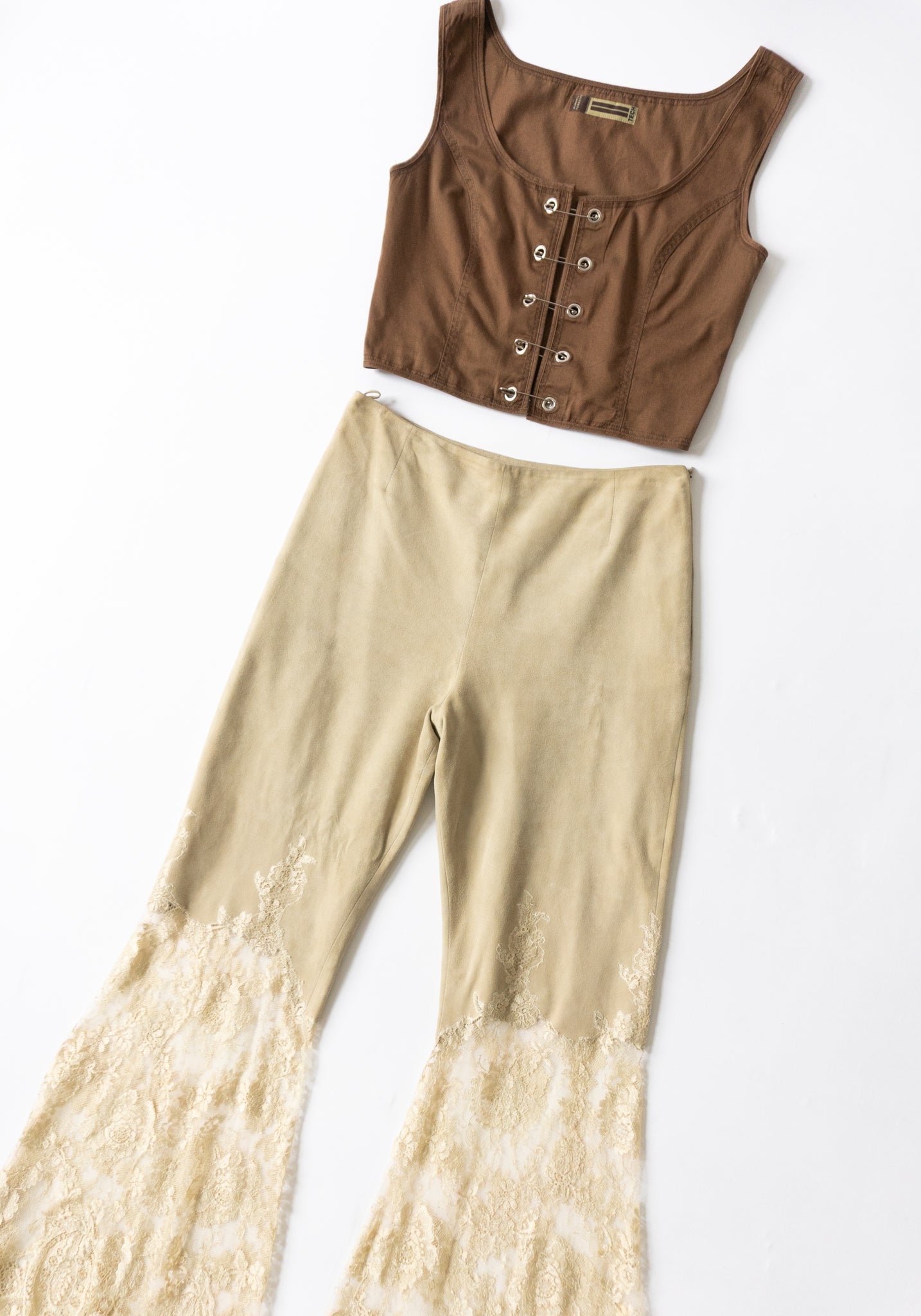 Vintage Valentino Suede Pants