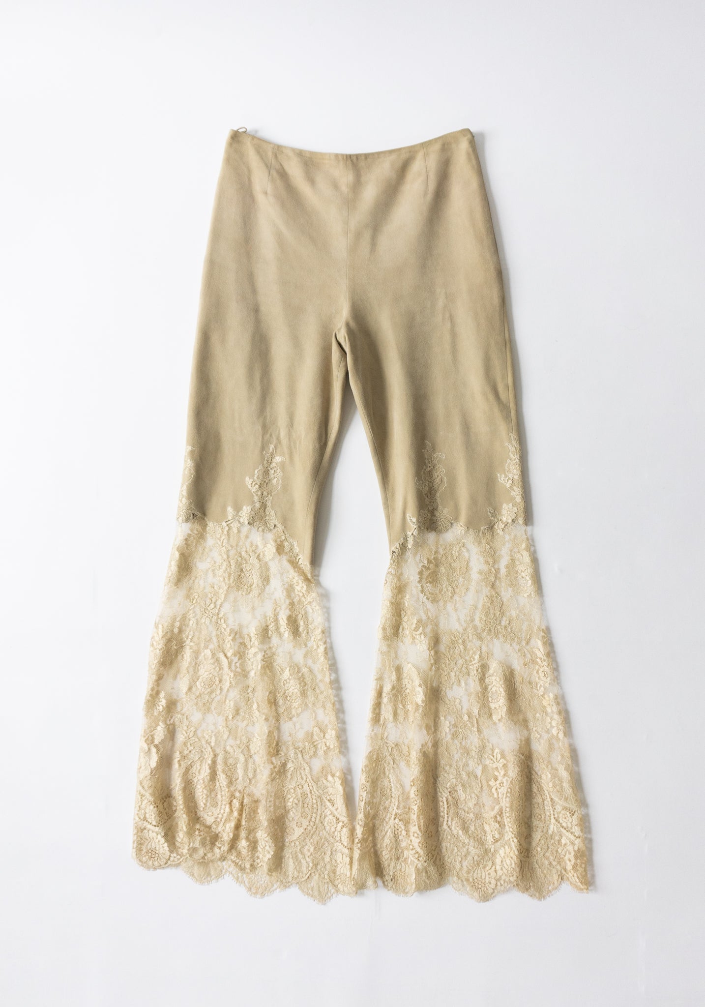 Vintage Valentino Suede Pants