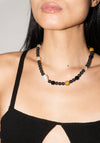 By Orly Shadow Necklace in Citrine and Onyx