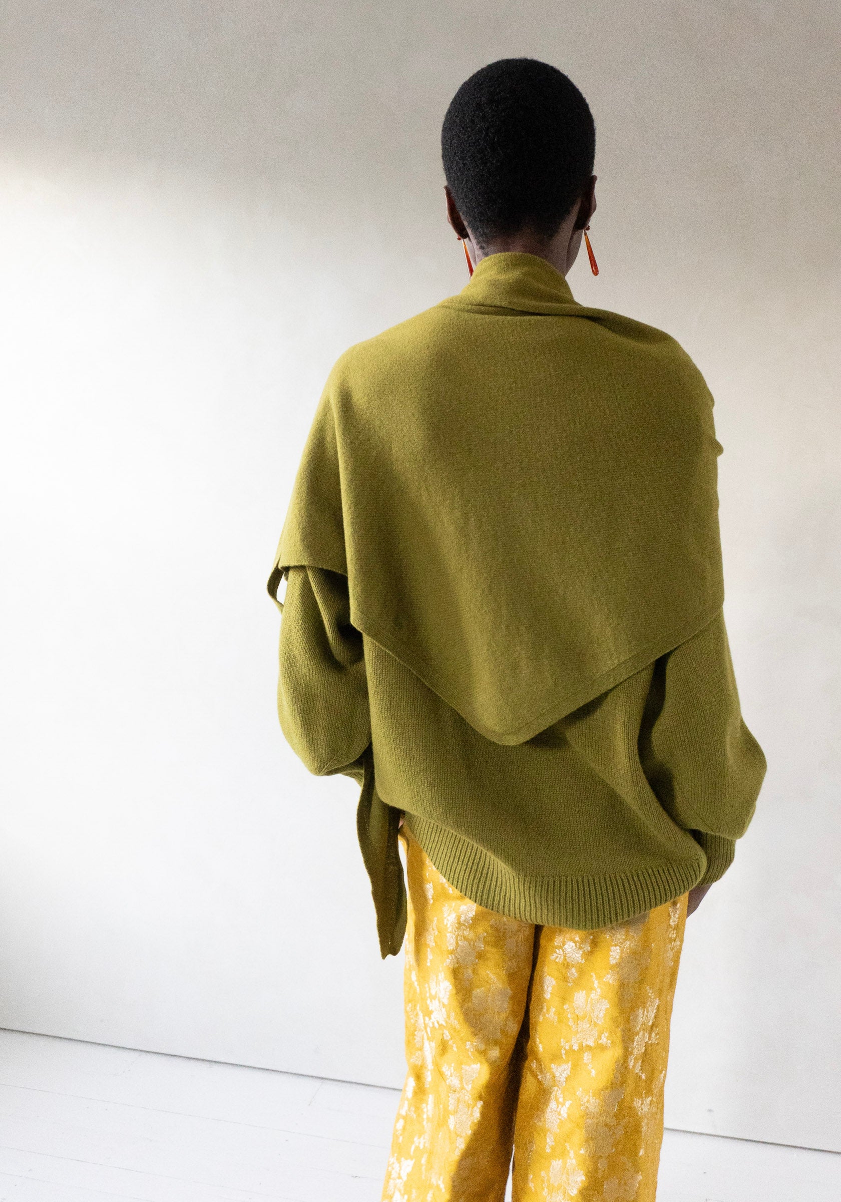 Cordera Merino Wool Bandana in Woodbine