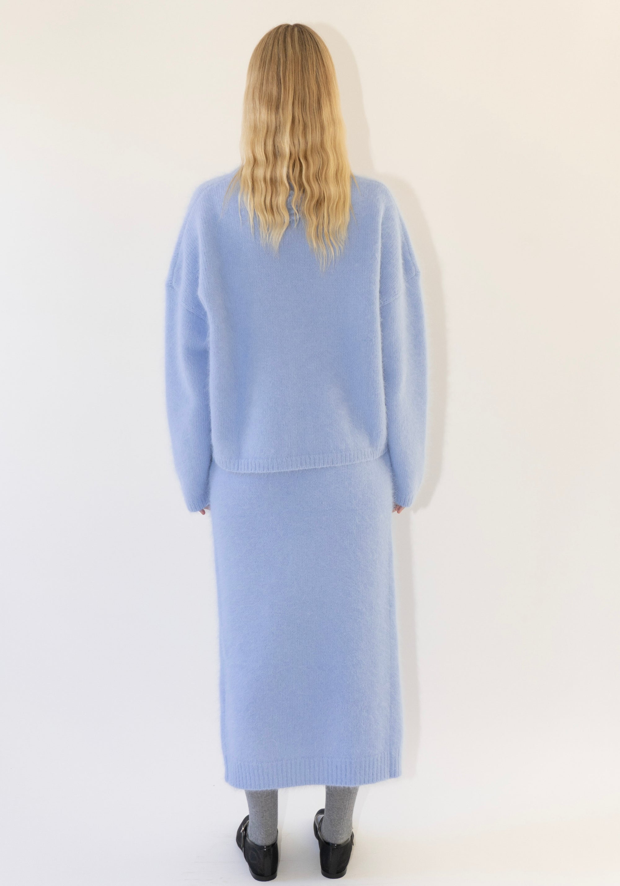 Eleph Goo Skirt in Light Blue