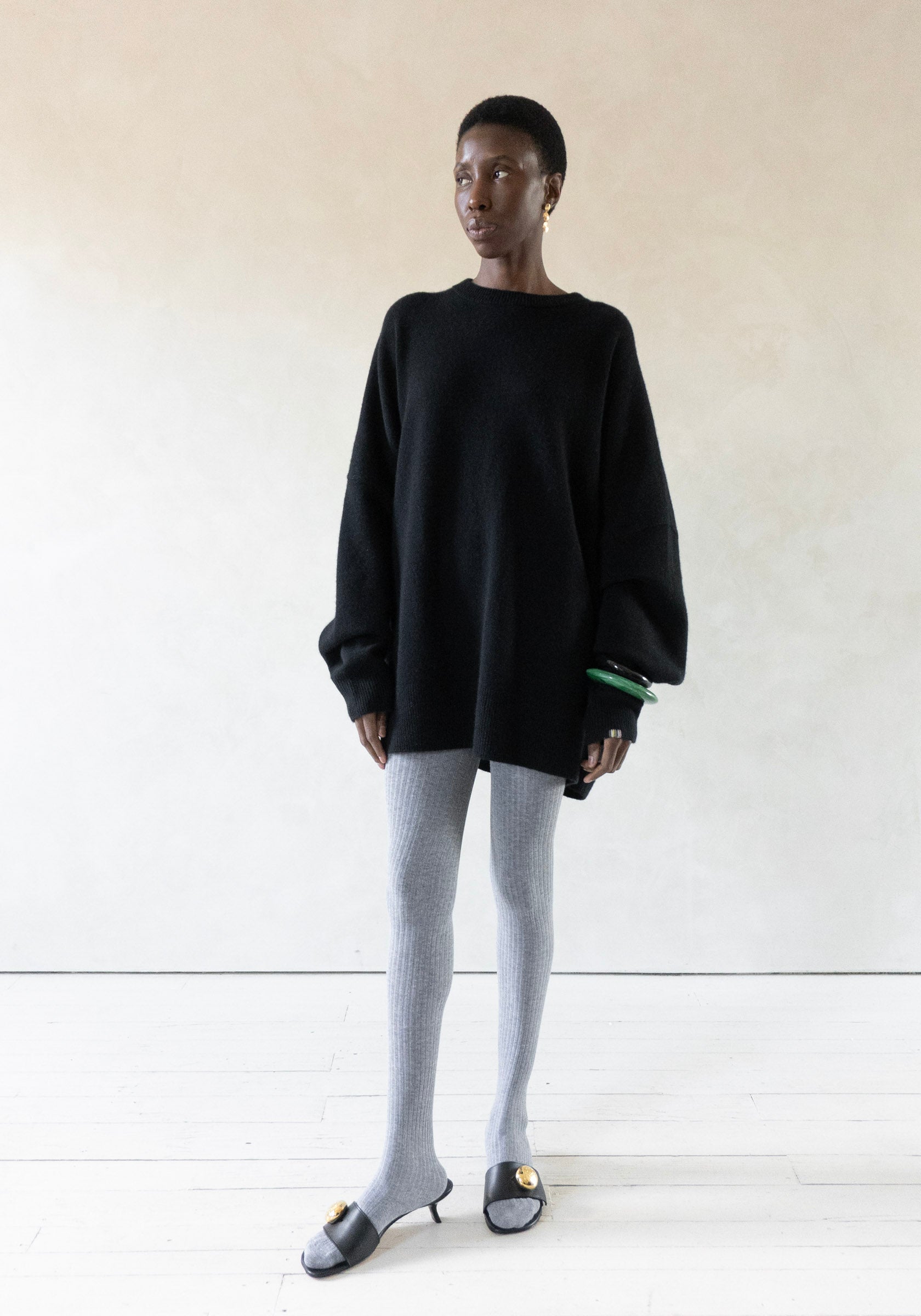 Mina Sweater in Raven