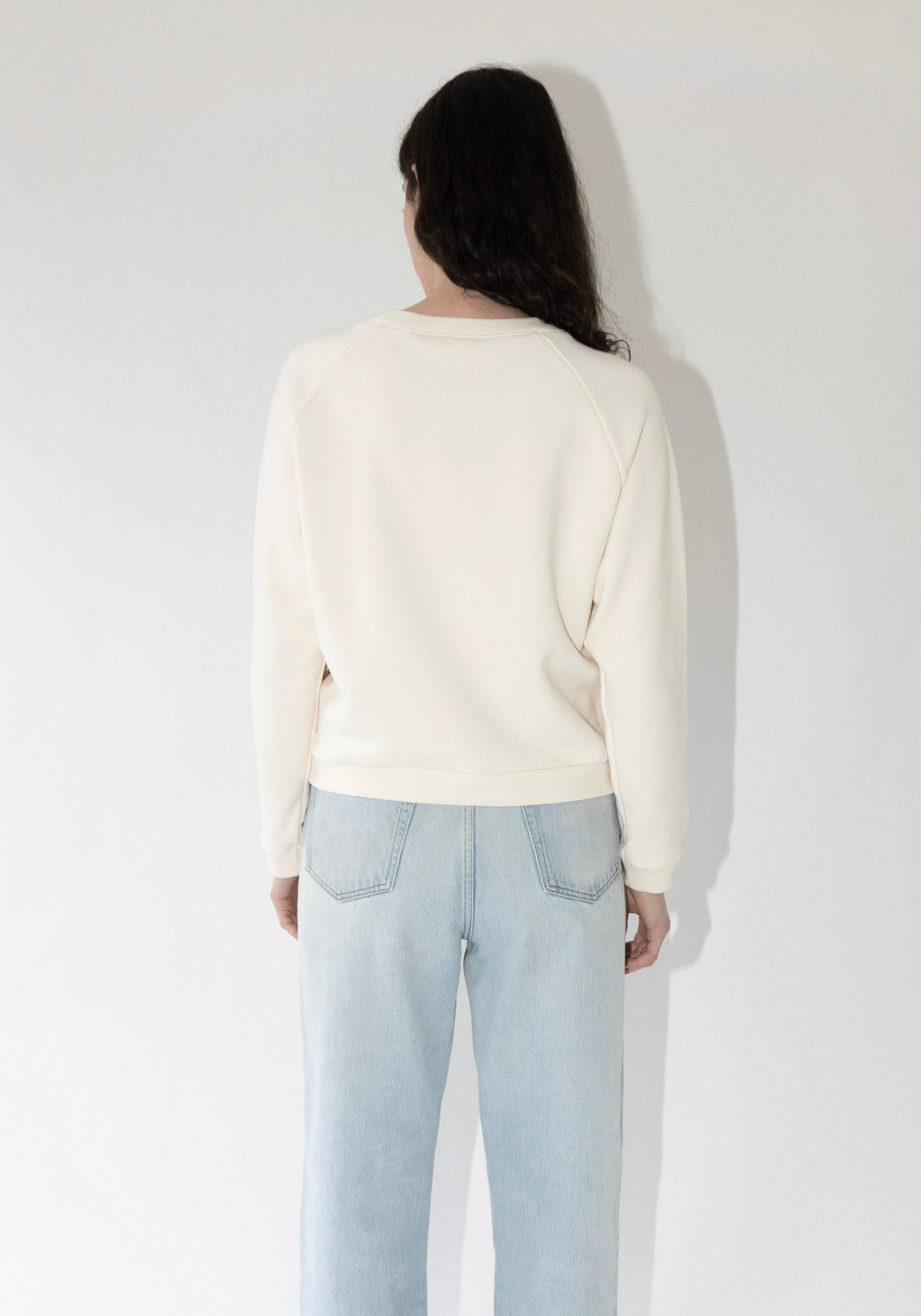 Jamie Haller Daily Sweatshirt in Ecru