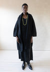 Capote Coat in Black