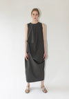 Lauren Manoogian Ripstop Dress in Coal
