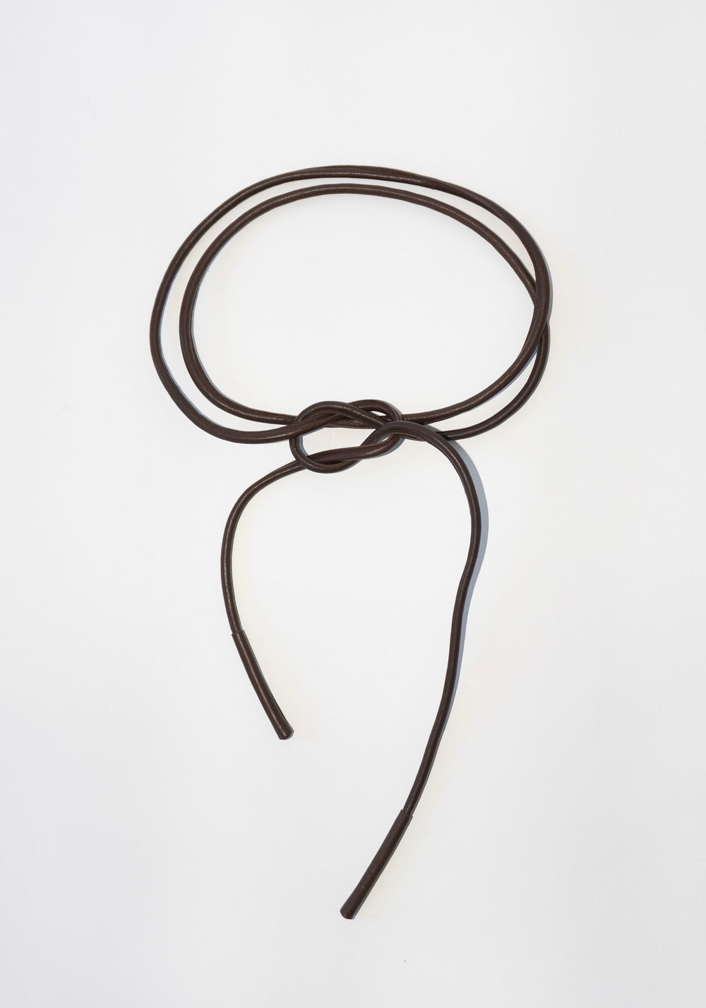 Lauren Manoogian Rope Belt in Saddle