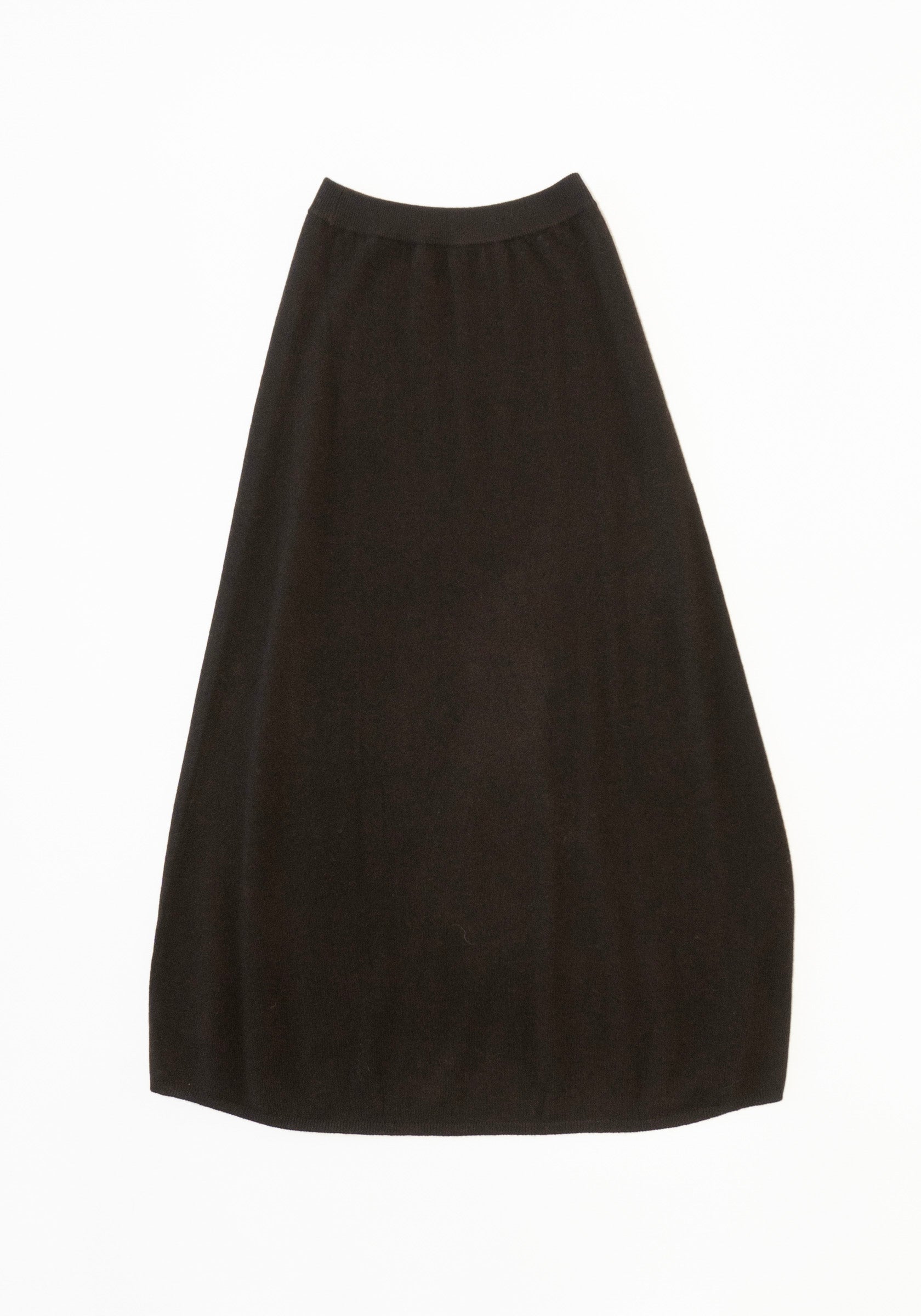 Lisa Yang Dolly Cashmere Skirt in Dark Oak