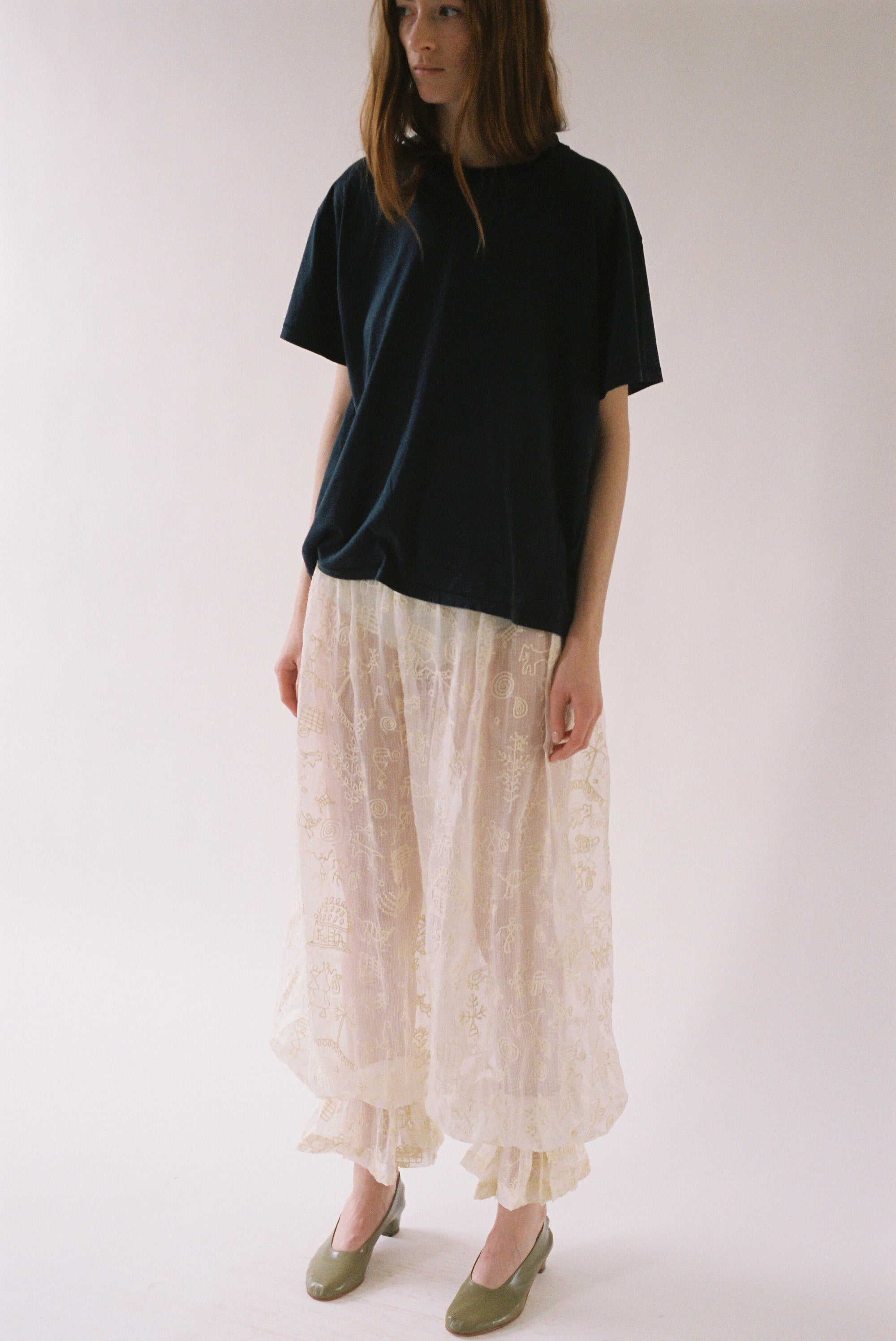 Tigra Tigra Kota Warli Dream Pants in Off-White