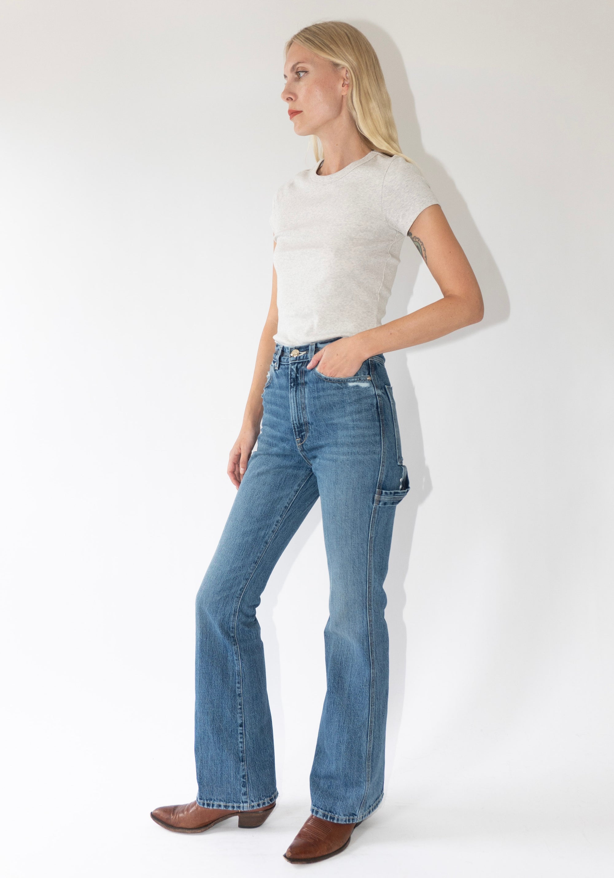 Ruadh Clyde Jean in Haig Wash