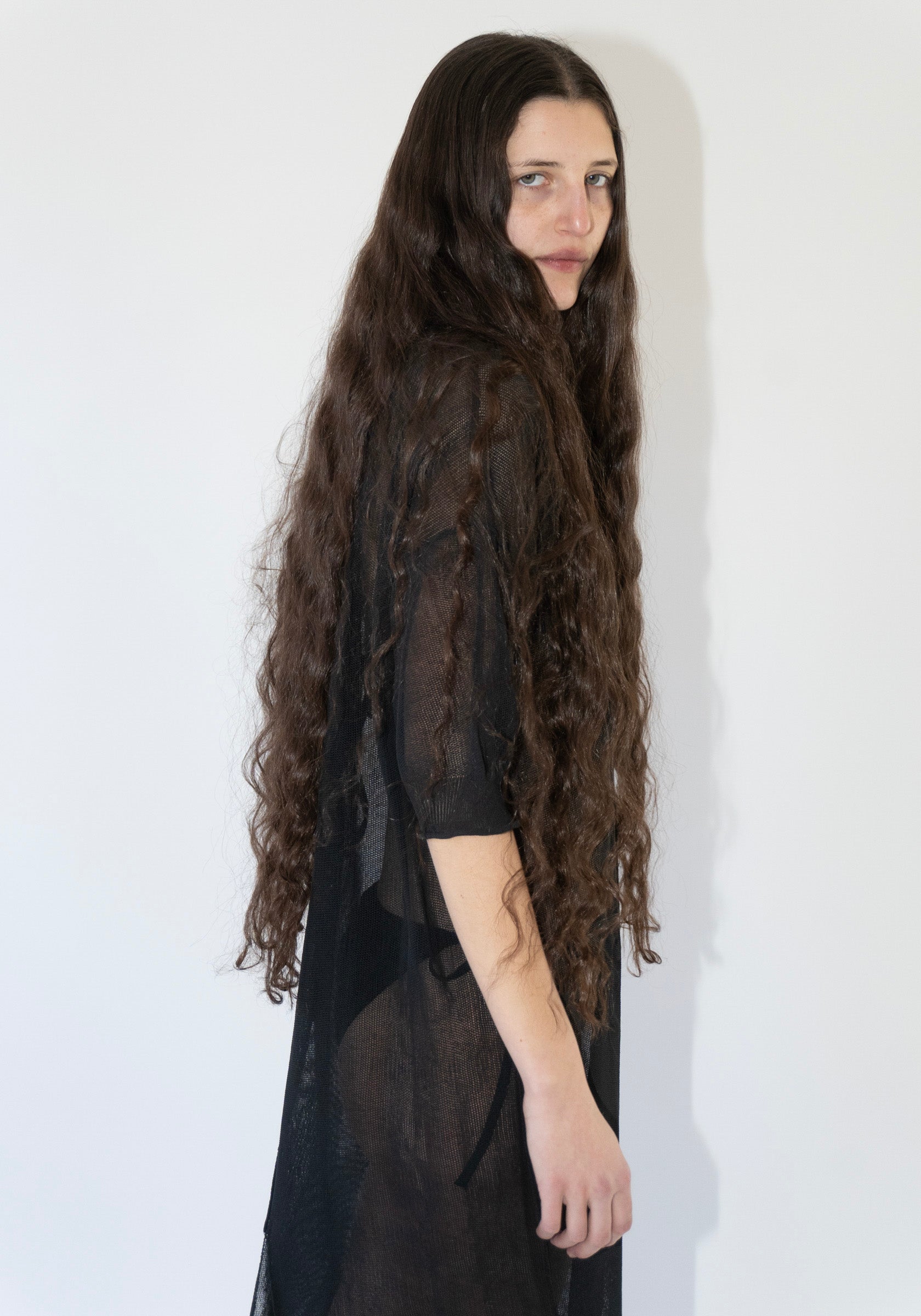 Rus Hinoki Dress in Black