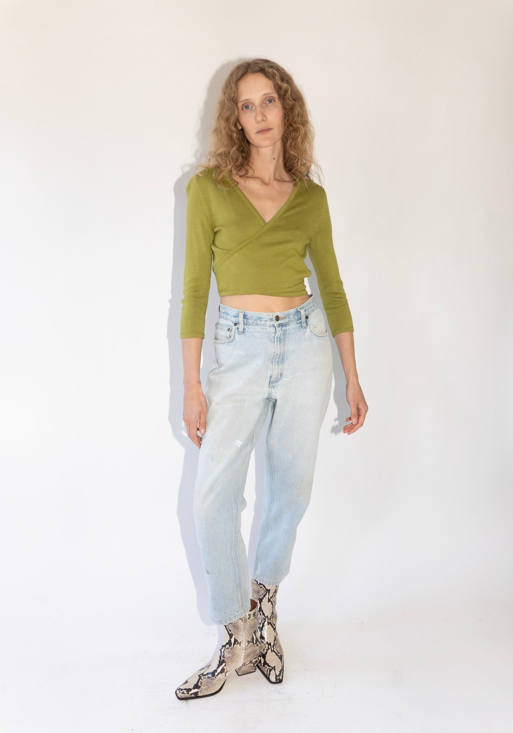 Elsa Top in Pistachio