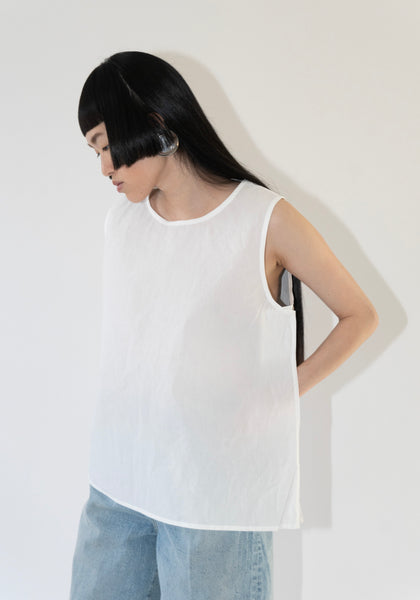 Sofie D'Hoore Brody Sleeveless Top in White – VESTIGE