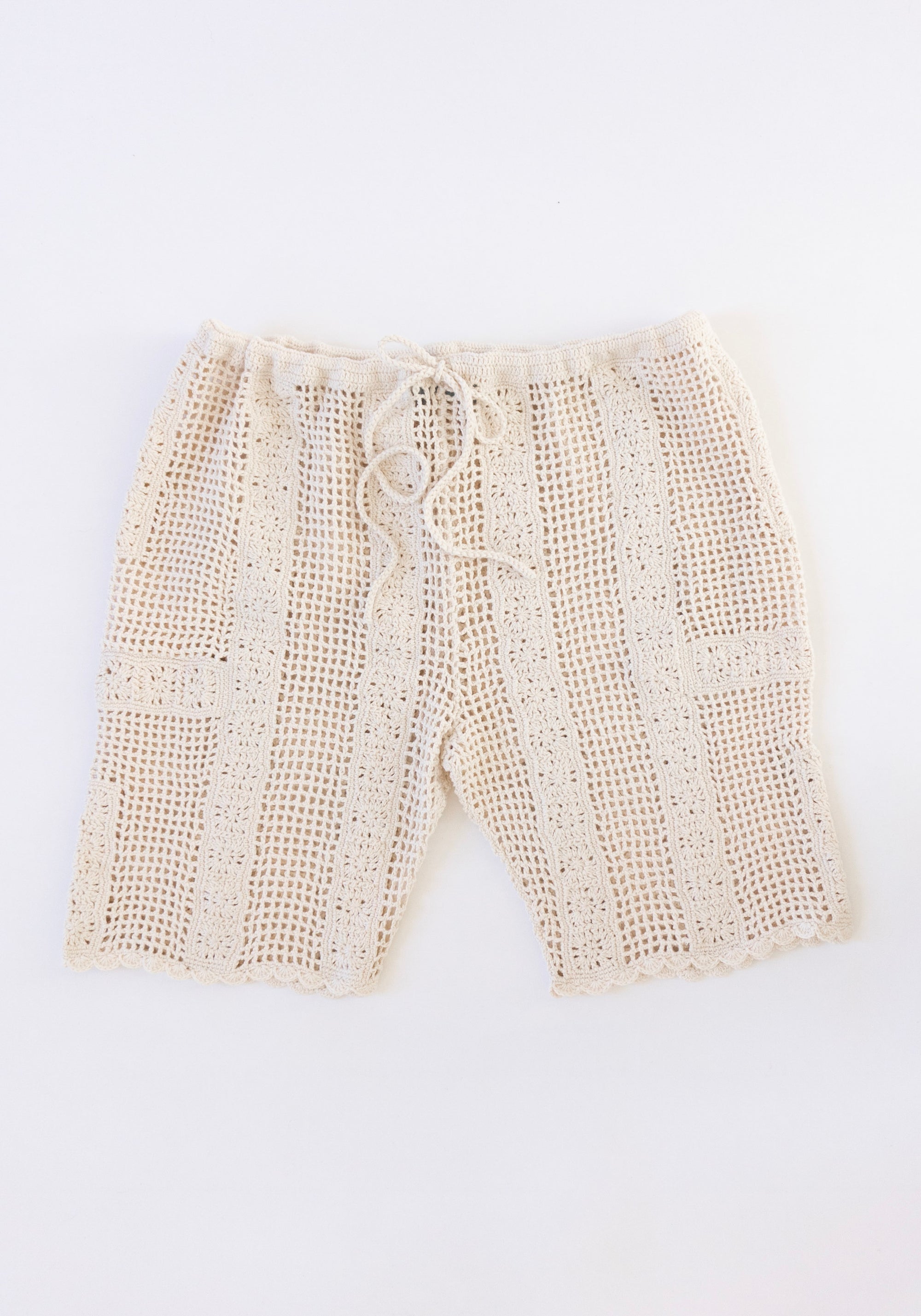 Henri Crochet Short in Cream