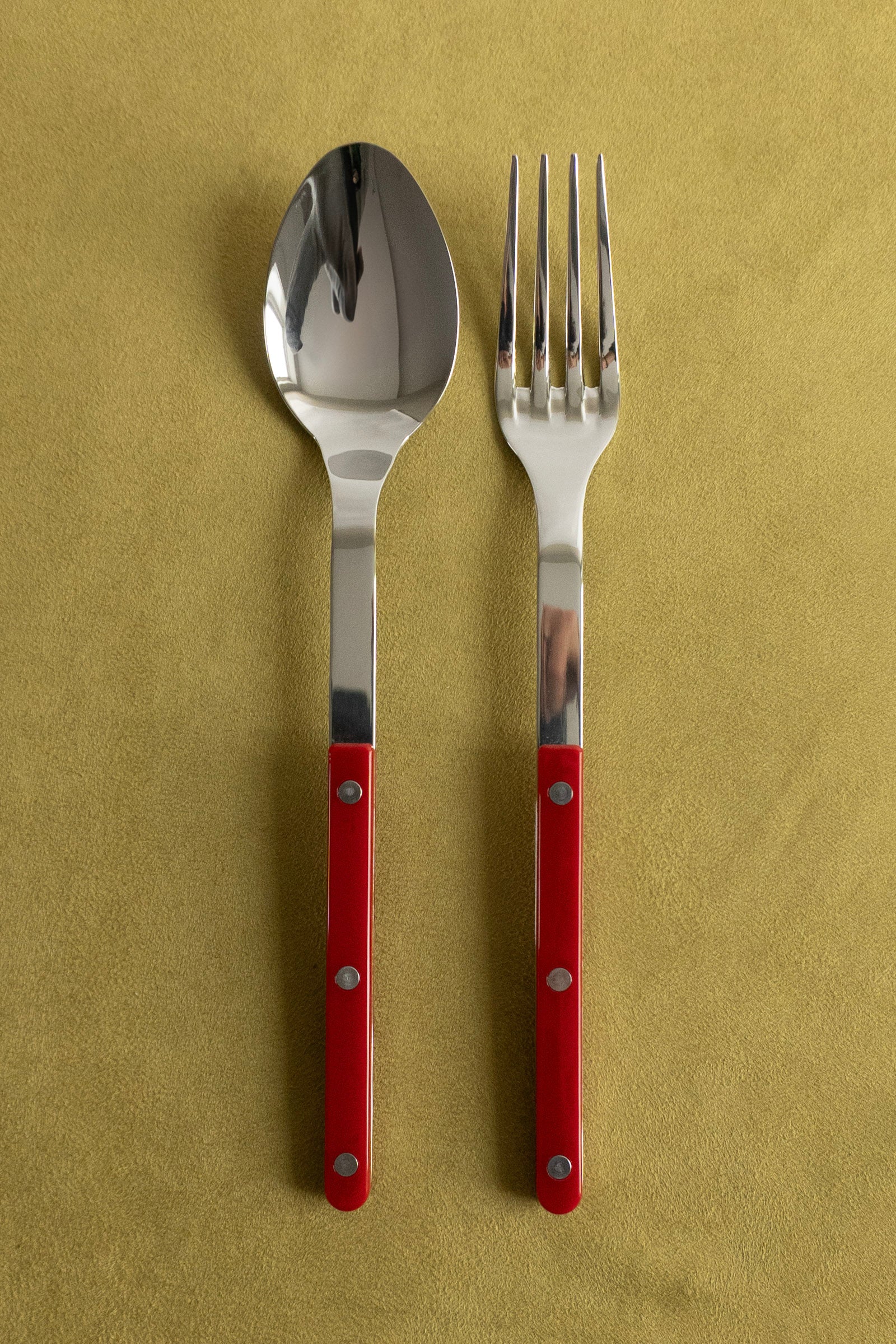 2 Piece Bistrot Serving Set in Burgundy