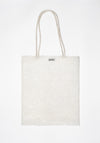 Cordera Handmade Beaded Tote Bag in Silver