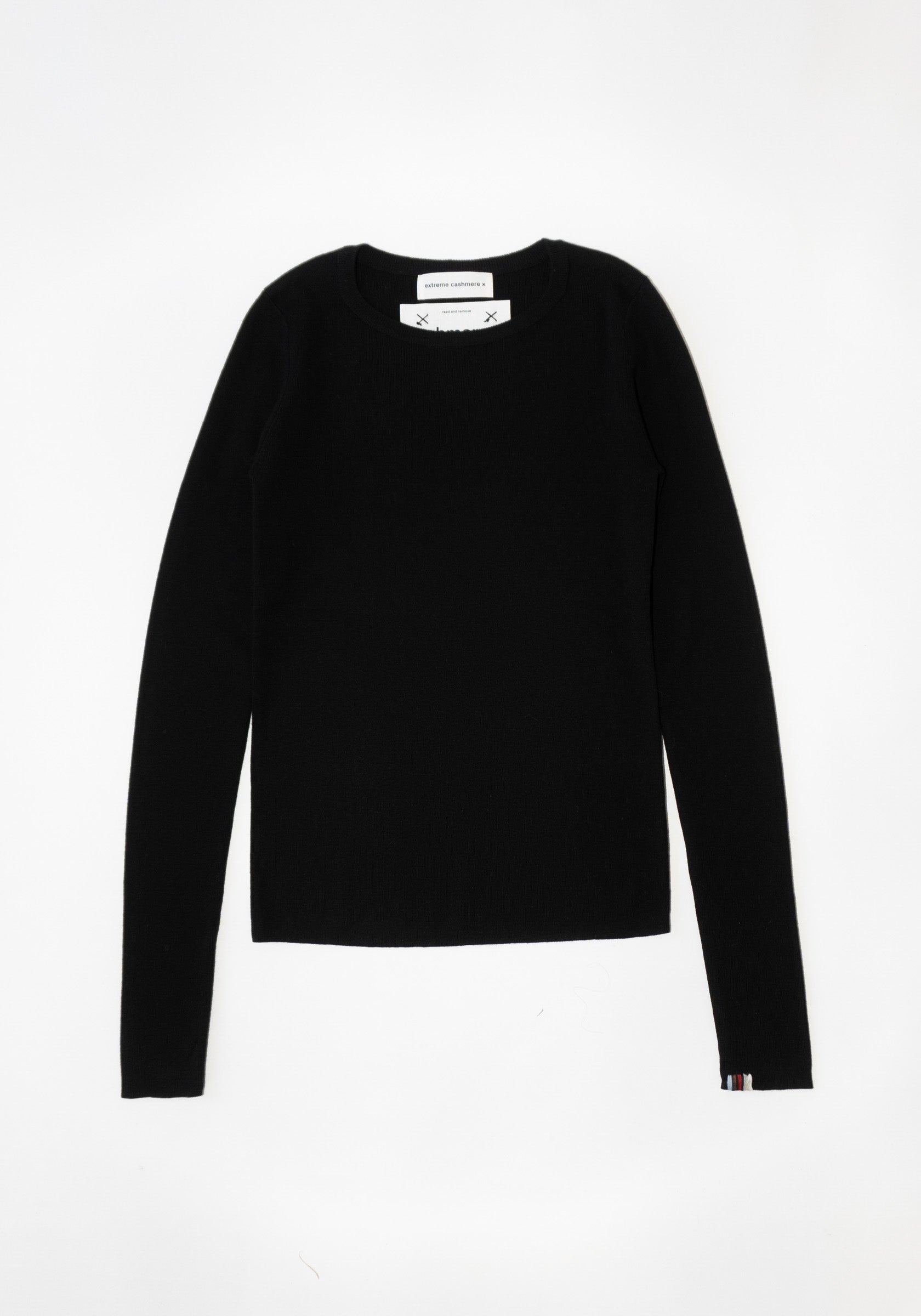 Cashmere Eel no.392 Sweater in Raven