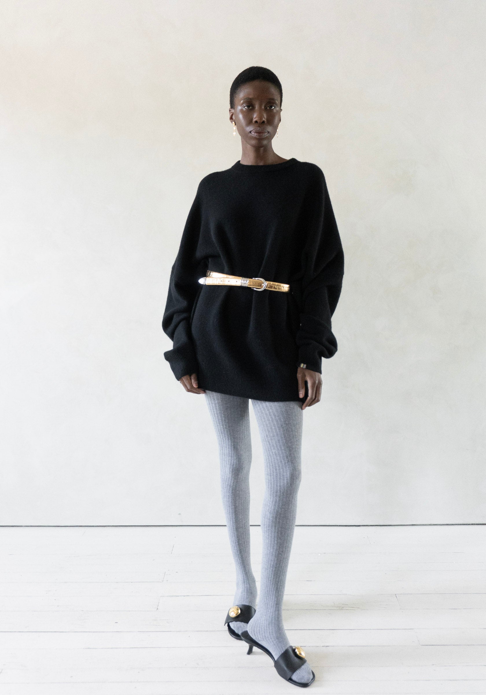 Mina Sweater in Raven