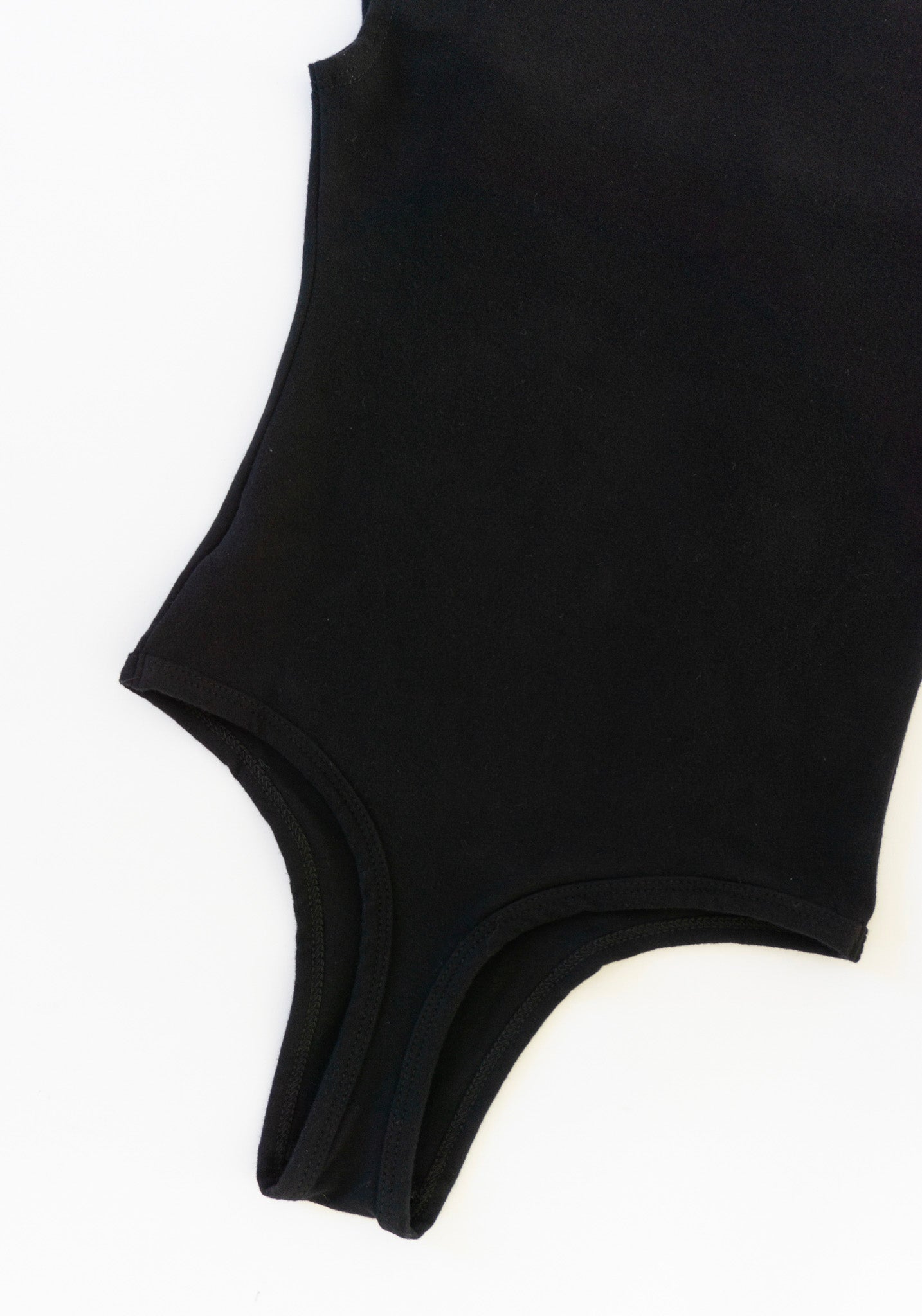 El Tigre Long Sleeve Bodysuit in Black