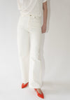 Ruadh Quinn Selvedge Jean in White