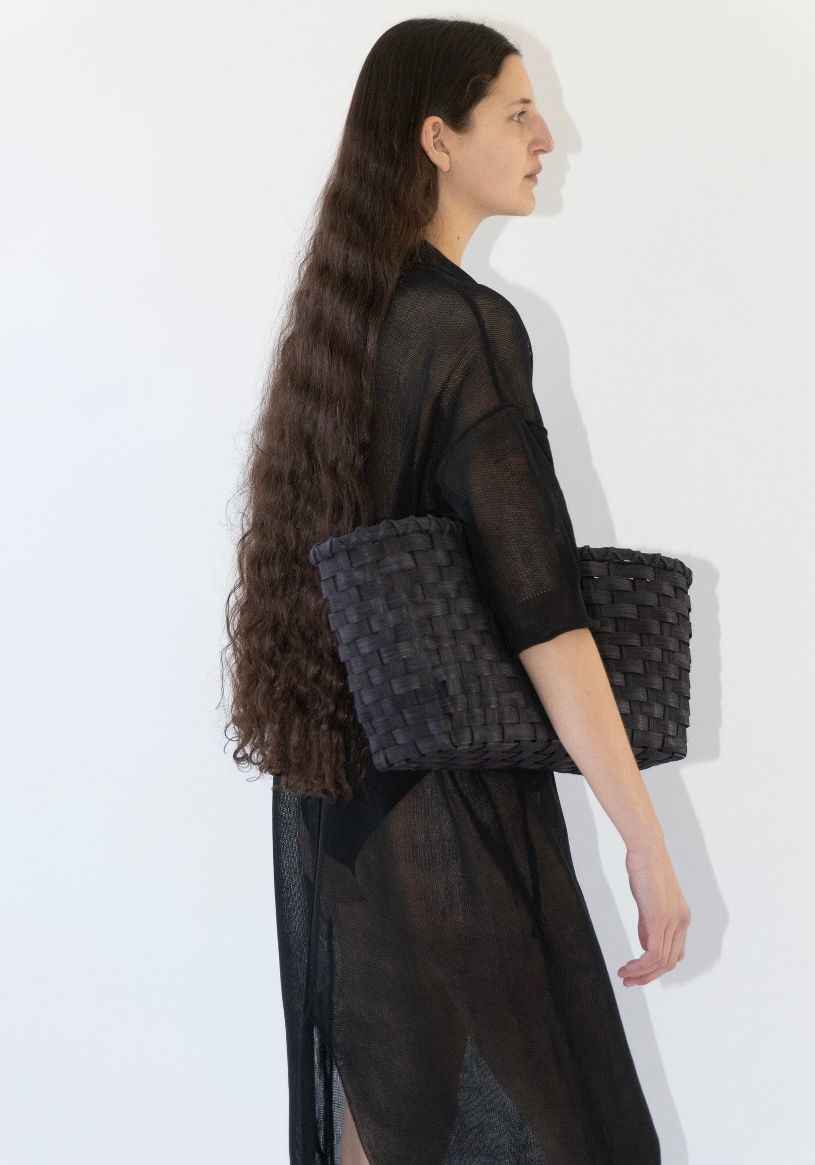 Rus Hinoki Dress in Black