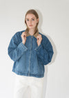 Studio Jacket in Medium Blue