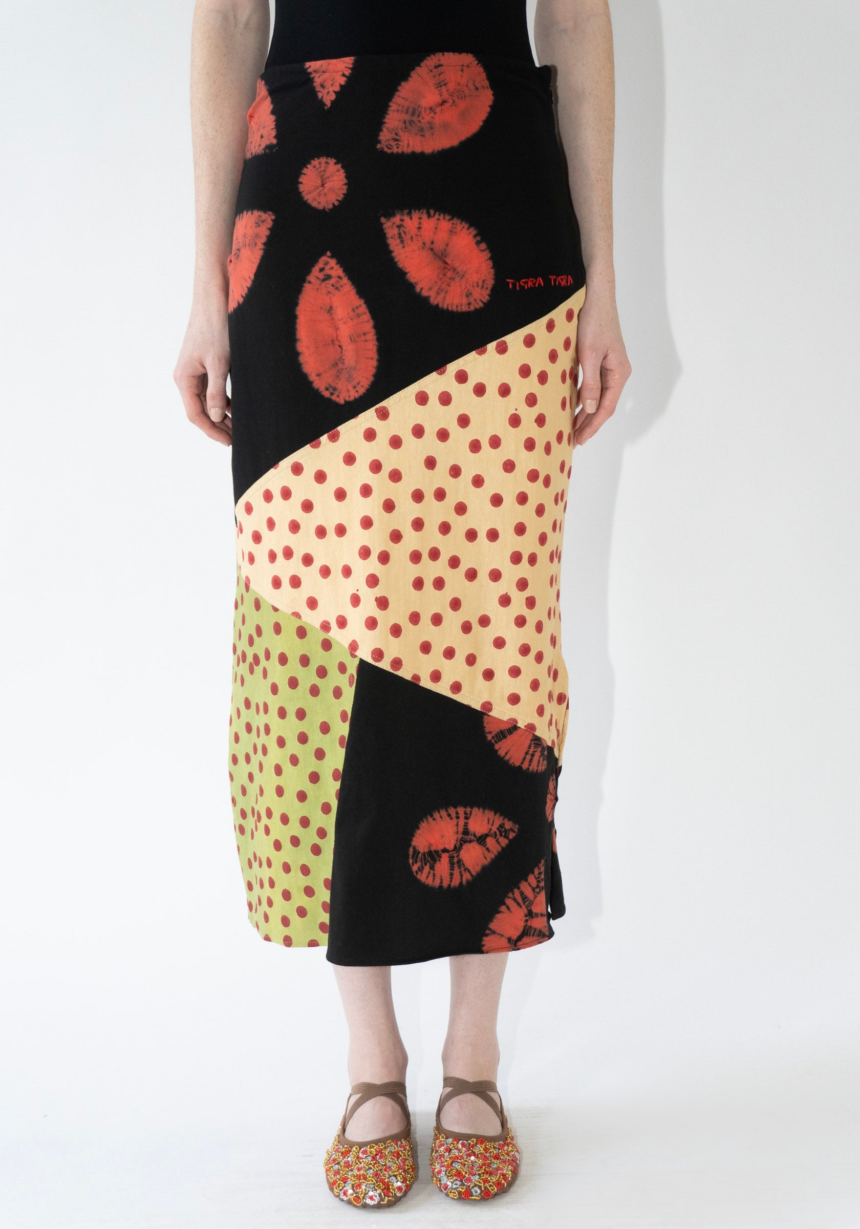 Tigra Tigra Patchwork Tigra T-Shirt Skirt