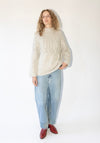 Carra Crop Sweater in Haze