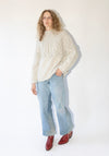 Carra Crop Sweater in Haze