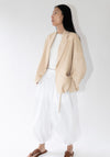6397 Relaxed Cardigan Blazer in Blonde


