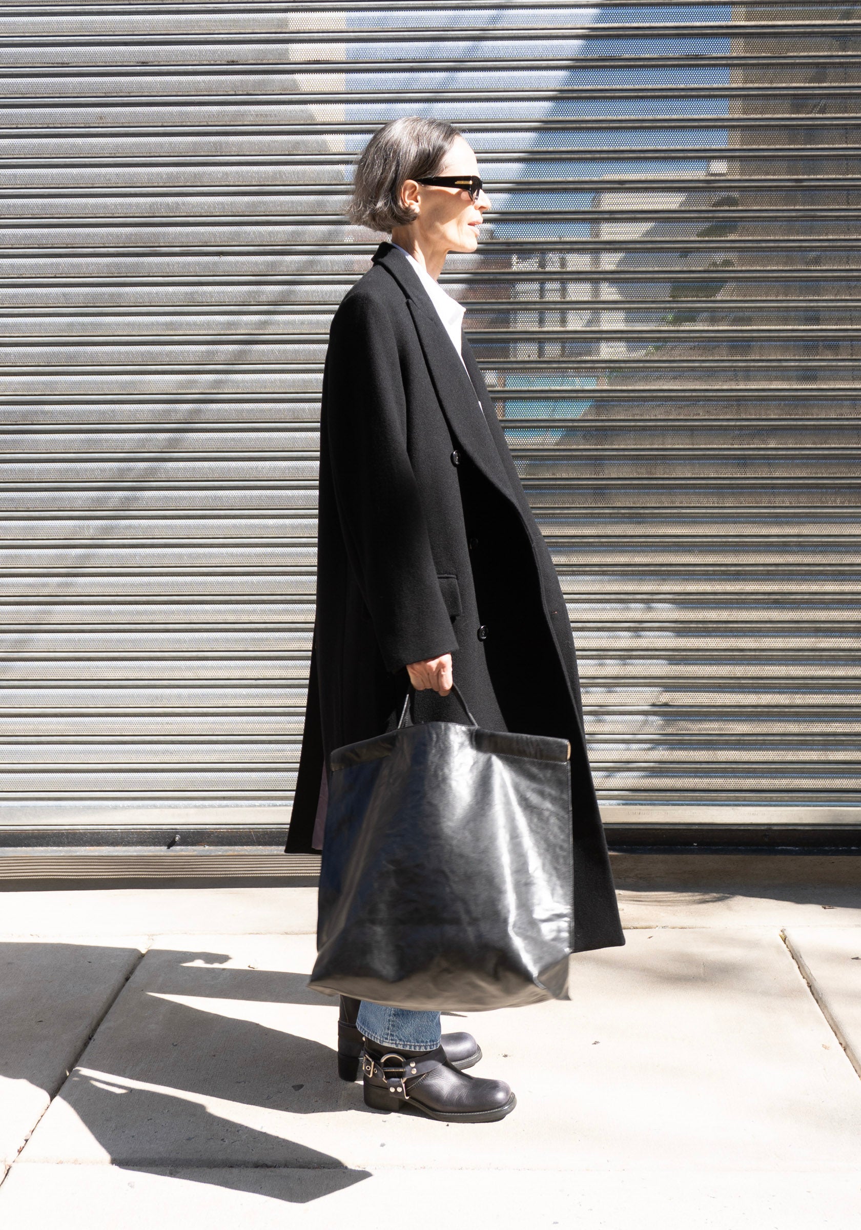 Bea Mombaers Large Shopper Bag in Black