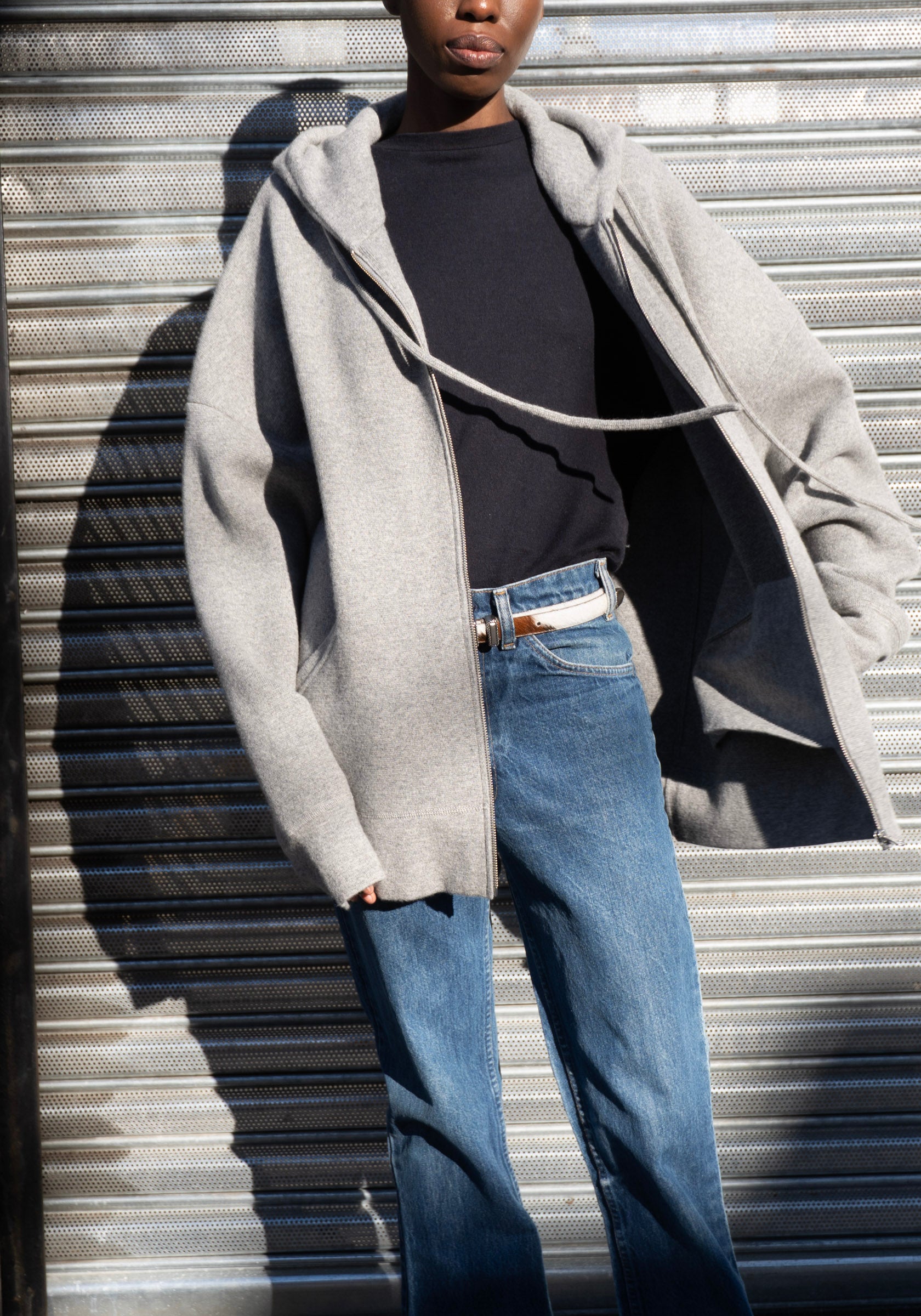 Extreme Cashmere Donnie Cardigan in Goat