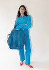 Jesse Kamm The Big Bag in Electric Blue Lacquer
