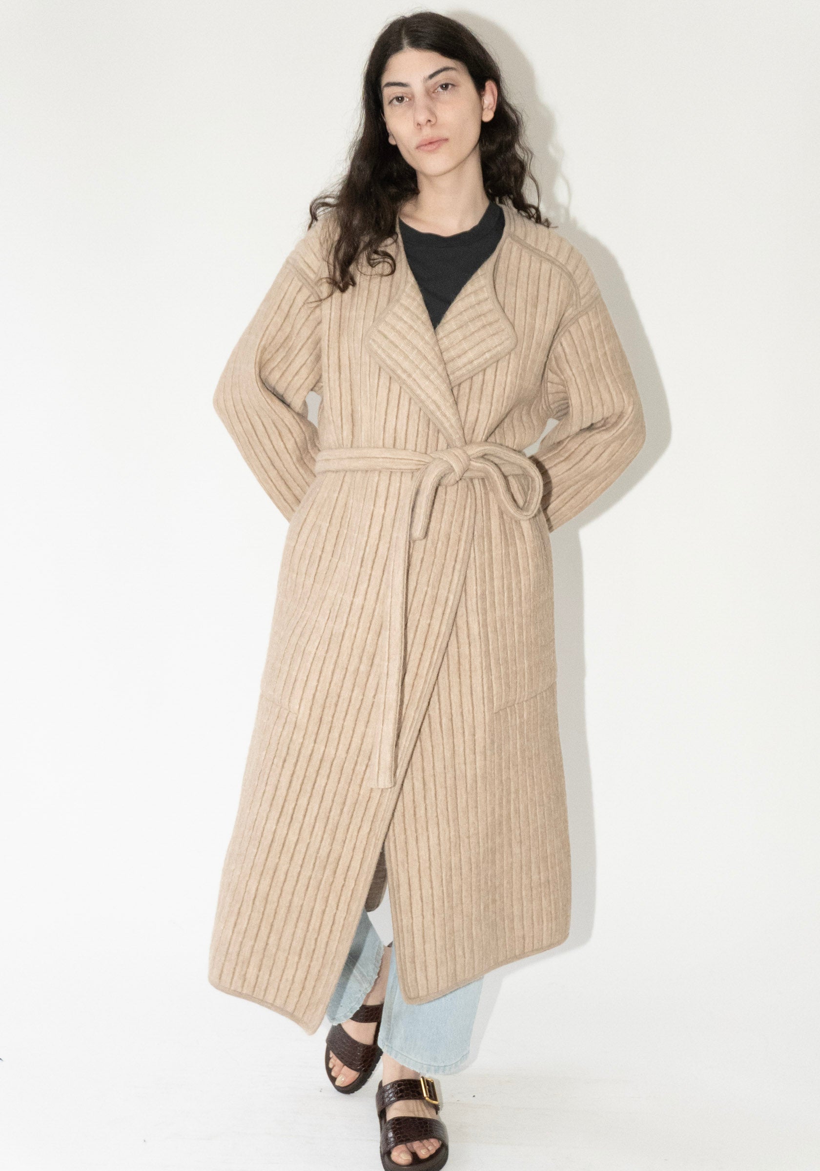 Lauren Manoogian Tami Coat in Oak