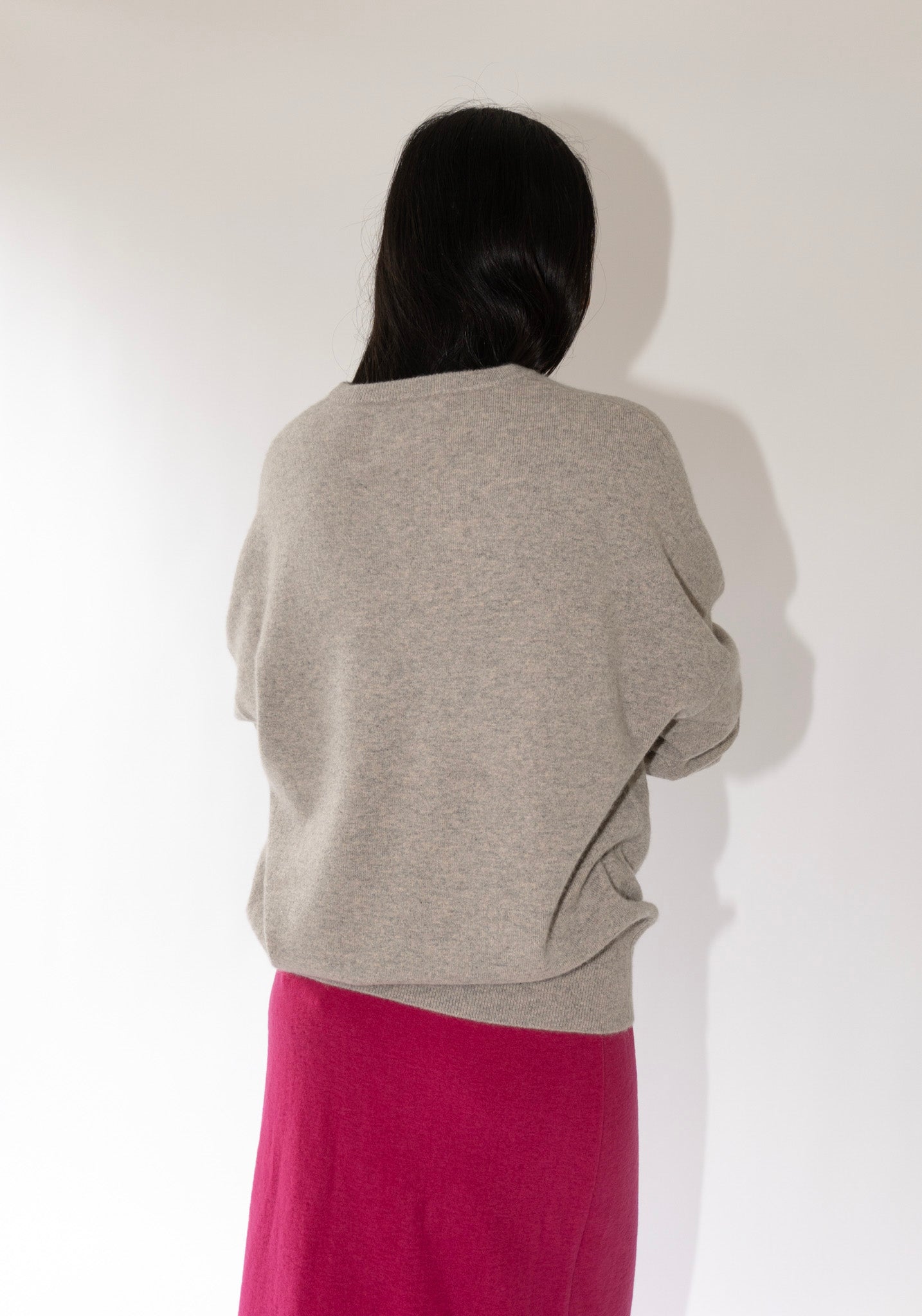 Extreme Cashmere Tes Sweater in Moss