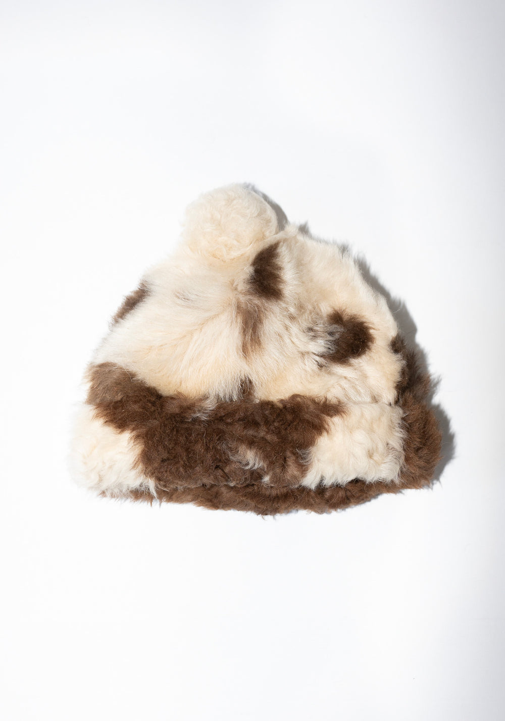 Cawley Cow Sheepskin Bobble Cap