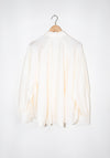 Cordera Balloon Sleeve Top in Cream