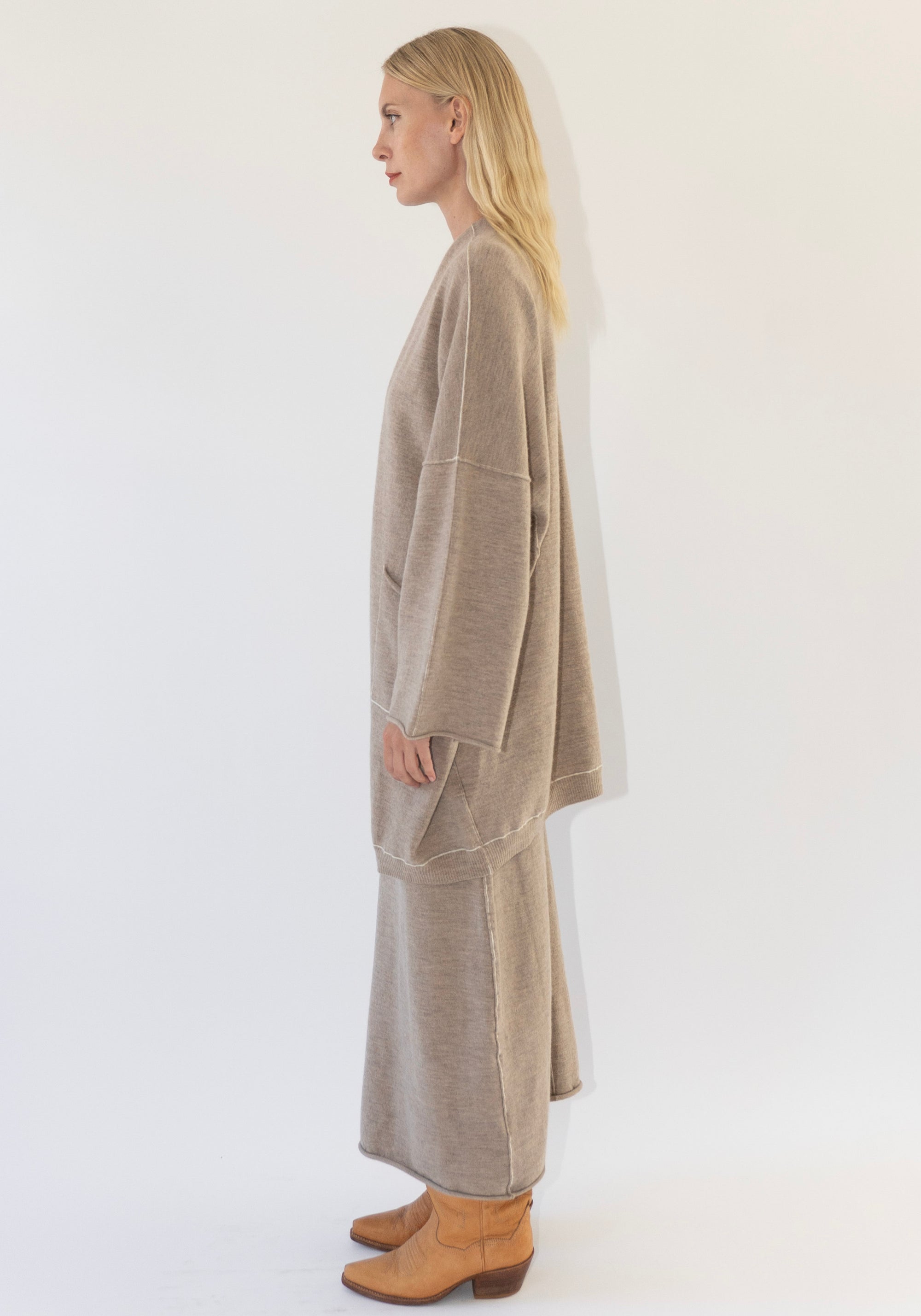 Lauren Manoogian Stitch Skirt in Oak