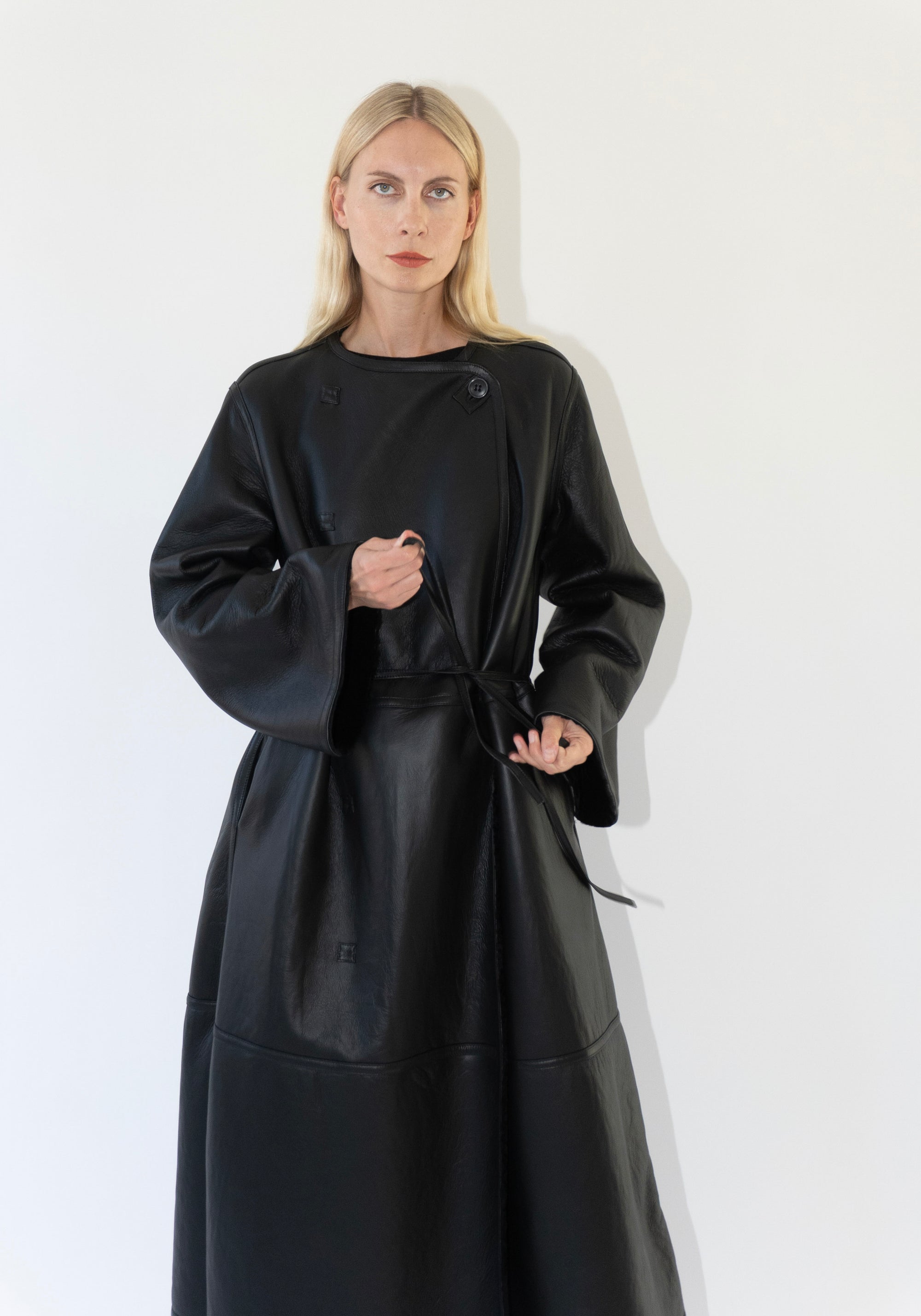 Malene Birger Sandria Coat in Black