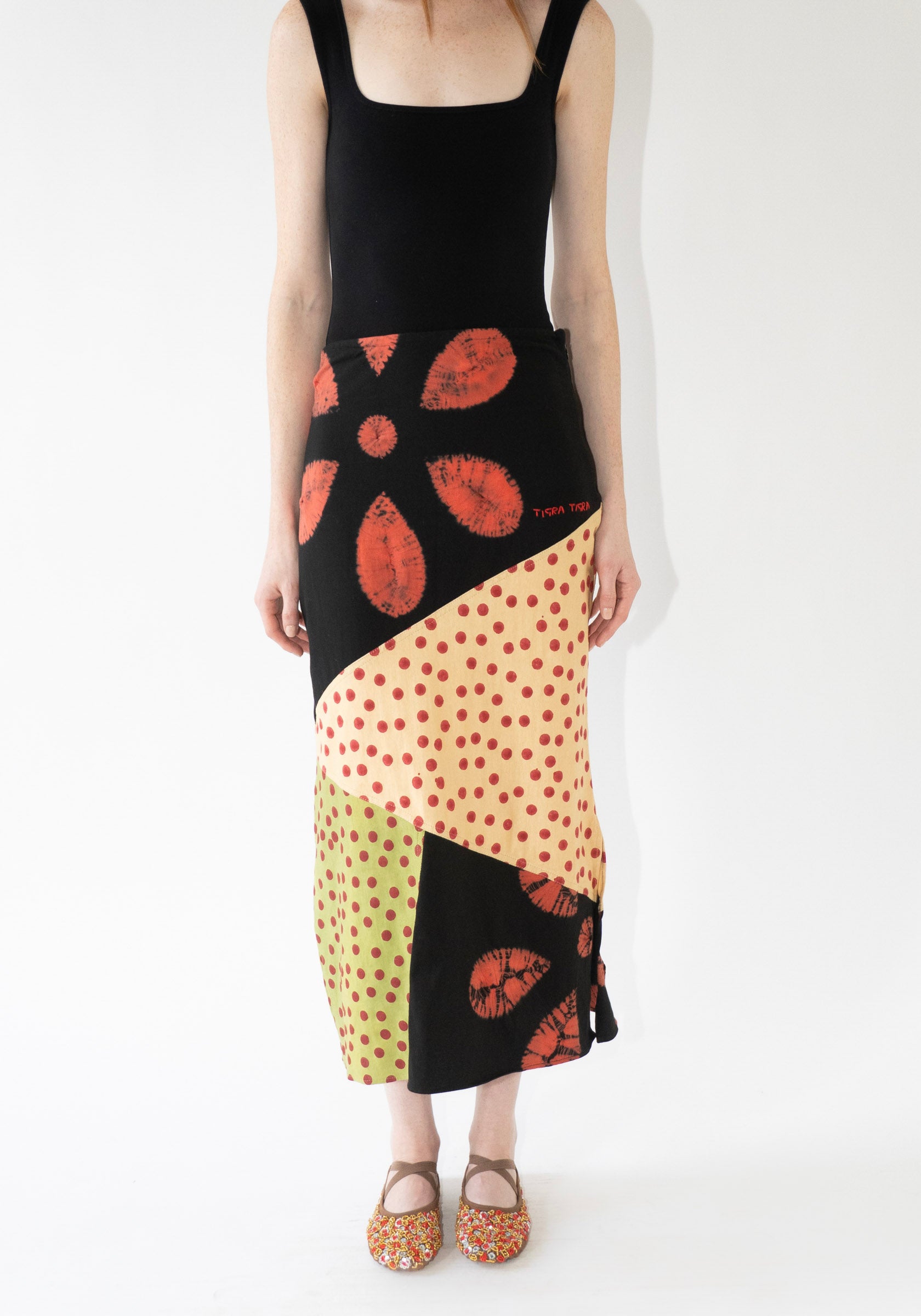 Tigra Tigra Patchwork Tigra T-Shirt Skirt