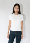 Flore Flore Car Tee in White
