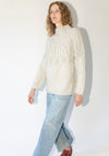Carra Crop Sweater in Haze