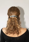 Ellipse Hairclip in Silver